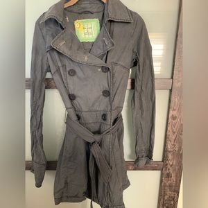 🎆SOLD 🎆Free People military trench coat sz 2